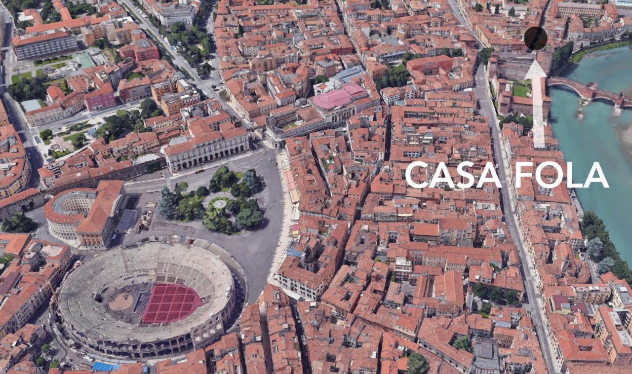 Casa Fola - City Centre Rooms Verona Exteriér fotografie